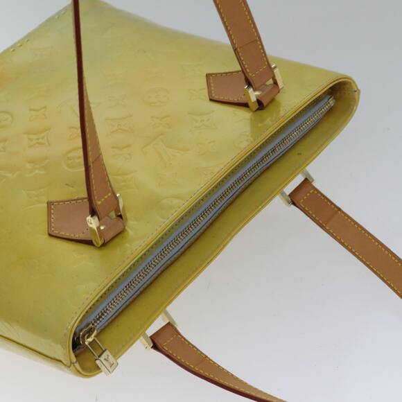 LOUIS VUITTON Monogram Vernis Houston Hand Bag Gris M91053 - Picture 6 of 12